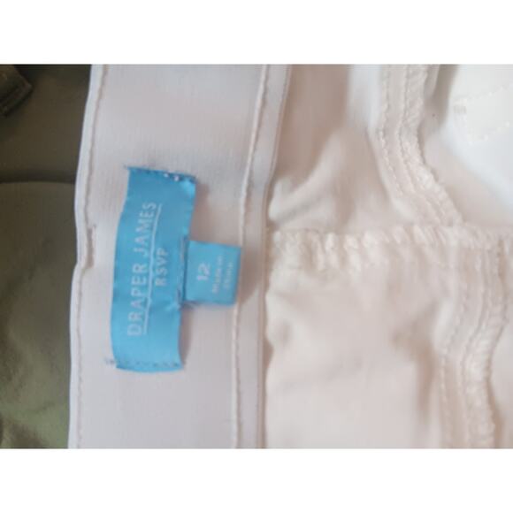 DRAPER JAMES RSVP Jeans White size 12 - Picture 4 of 4